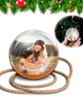 Herinneringen Video Kerstbal, 3D Foto & Video Display met Geluid