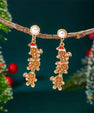 Premium Kerst Oorhangers | Strass & Parel |