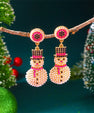 Premium Kerst Oorhangers | Strass & Parel |